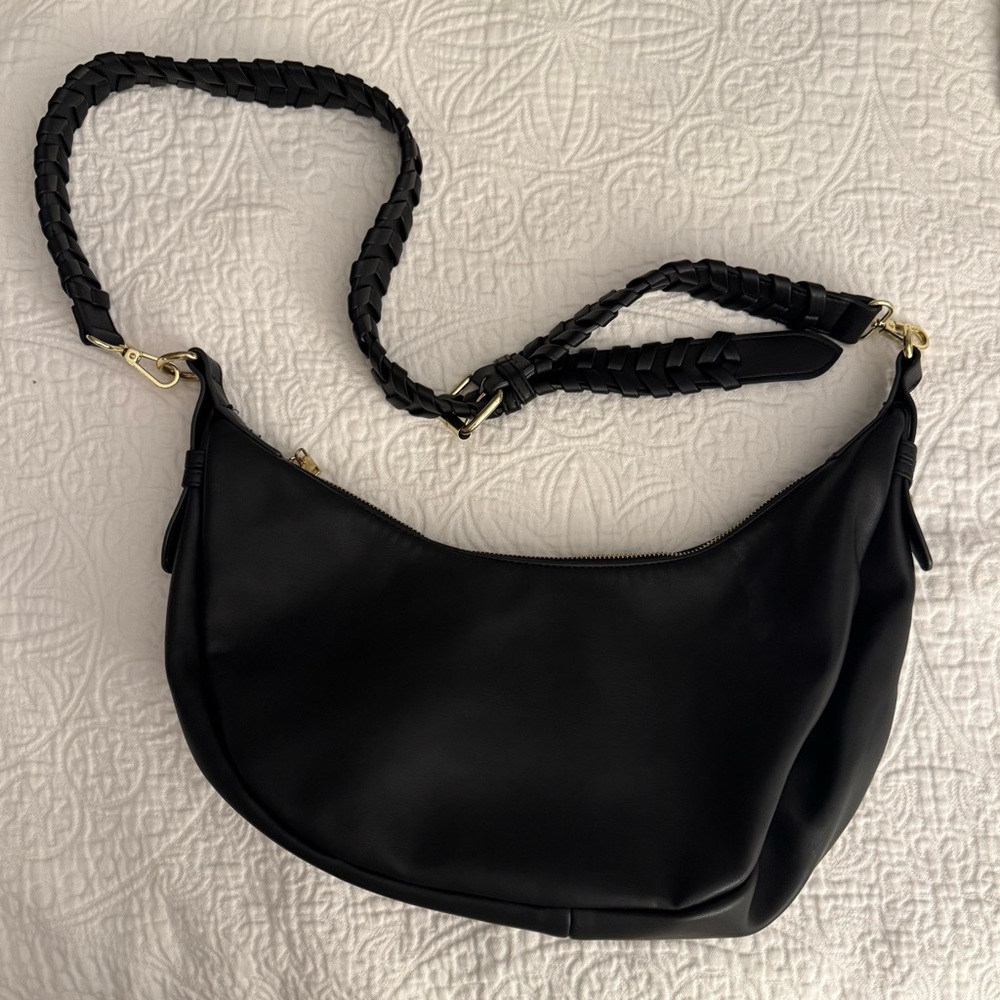 Jules Kae Black Hobo Bag